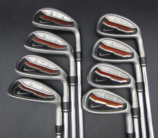 Set of 8x Nike Ignite 4-SW Irons Uniflex Steel Shafts Nike Grips