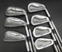Set of 7x Bridgestone TourStage TS-202 Irons 3-6 & 8-PW Stiff Steel Shafts*