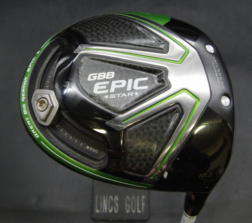 Callaway GBB Epic Star 10.5° Driver Stiff Graphite Shaft Golf Pride Grip