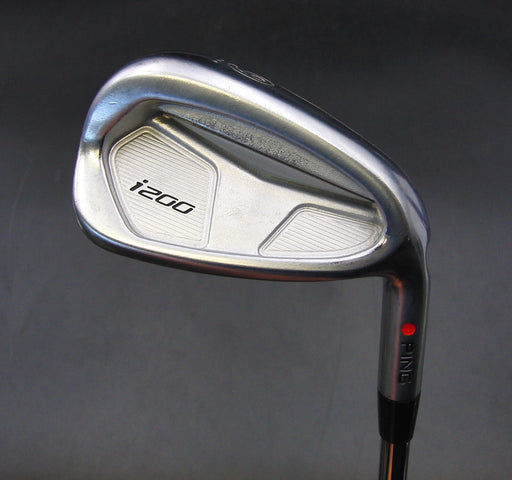 Ping i200 Red Dot 9 Iron Senior Steel Shaft Black Grip
