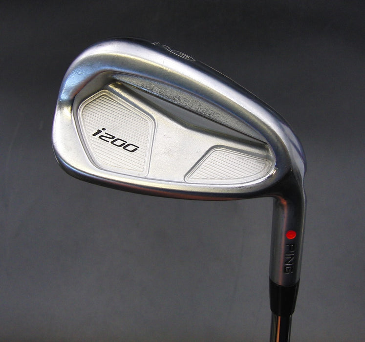 Ping i200 Red Dot 9 Iron Senior Steel Shaft Black Grip
