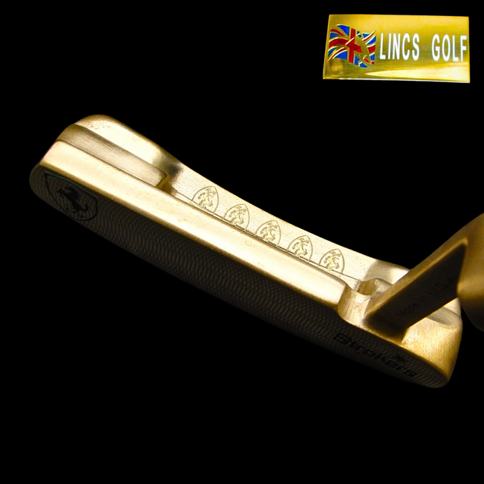 Custom Milled Ferrari Theme Ping Scottsdale Anser Putter 91.5cm Steel Shaft