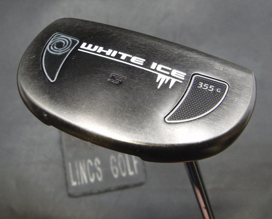 Odyssey White Ice 355g 5 Putter 86cm Length Steel Shaft Odyssey Grip*