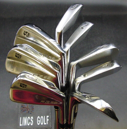 Set of 8 x Wilson Staff FG62 Irons 3-PW Stiff Steel Shafts Lamkin Grips