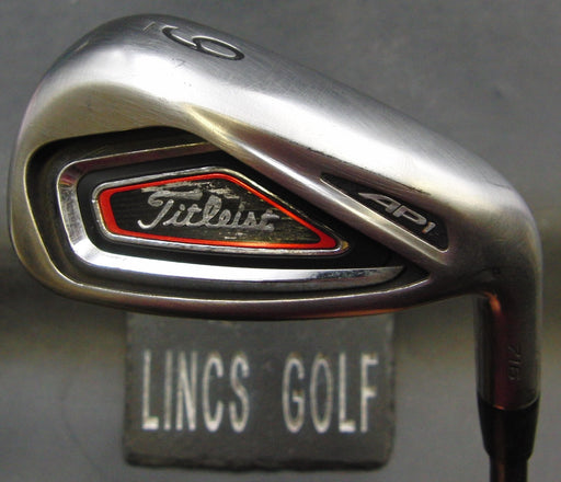 Titleist API 9 Iron Regular Graphite Shaft Golf Pride Grip
