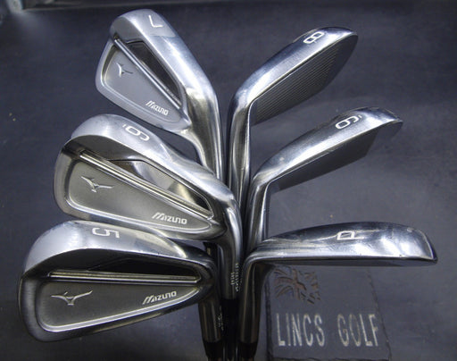 Set of 6 x Mizuno MP-18 MMC Irons 5-PW Tour 120 Stiff Steel Shafts Elite Grips
