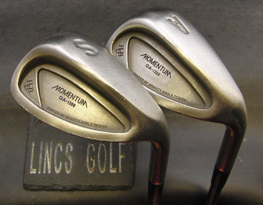 Set of 2 H&B Mementum GA-I300 Gap & Sand Wedges Regular Graphite Shafts