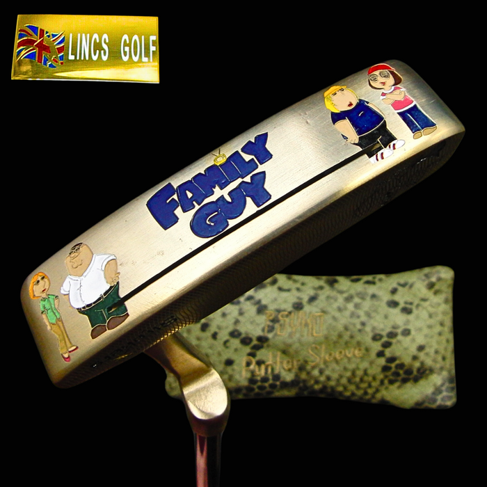 Custom Milled Family Guy Themed Ping Anser Putter 88cm Steel Shaft