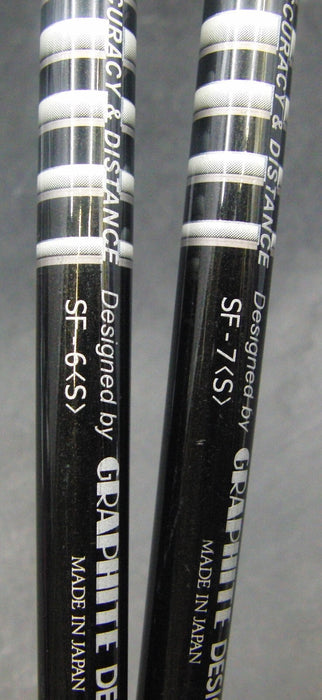 Set of 2 Royal Collection TRC 18° 2 & 21° 3 Hybrids Stiff Graphite Shafts