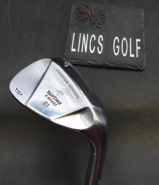 Bridgestone Tour Stage X-Wedge 58° Sand Wedge Stiff Steel Shaft Golf Pride Grip