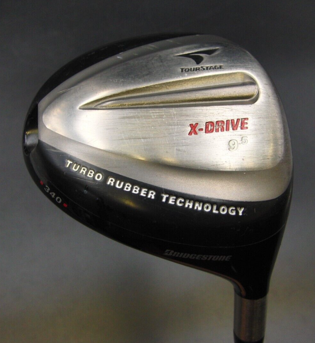 Bridgestone TOURSTAGE X-Drive 340 9.5º Driver Stiff Graphite Shaft Golf Pride