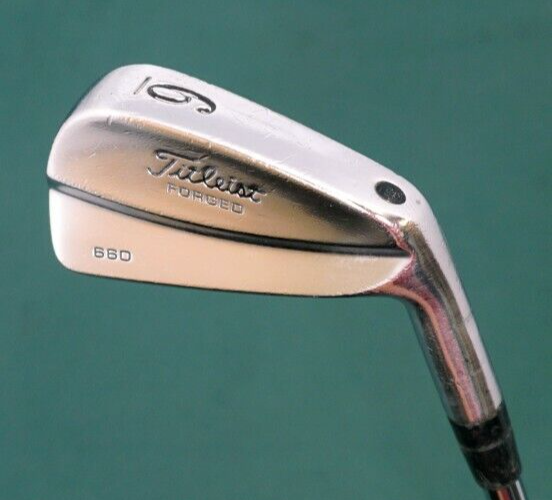 Titleist 660 Forged 6 Iron Stiff Steel Shaft Golf Pride Grip