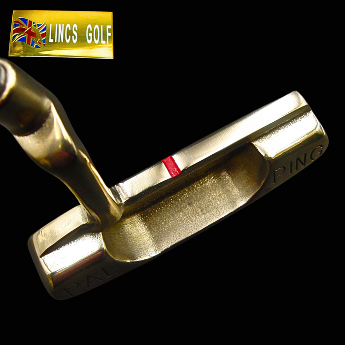 Custom Milled Saw Themed Pal Ping Putter 84cm Steel Shaft Genuine Leather HC