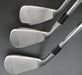 Set of 3 Mizuno T-Zoid MX-15 3+4+6 Irons Stiff Steel Shafts Mizuno Grips