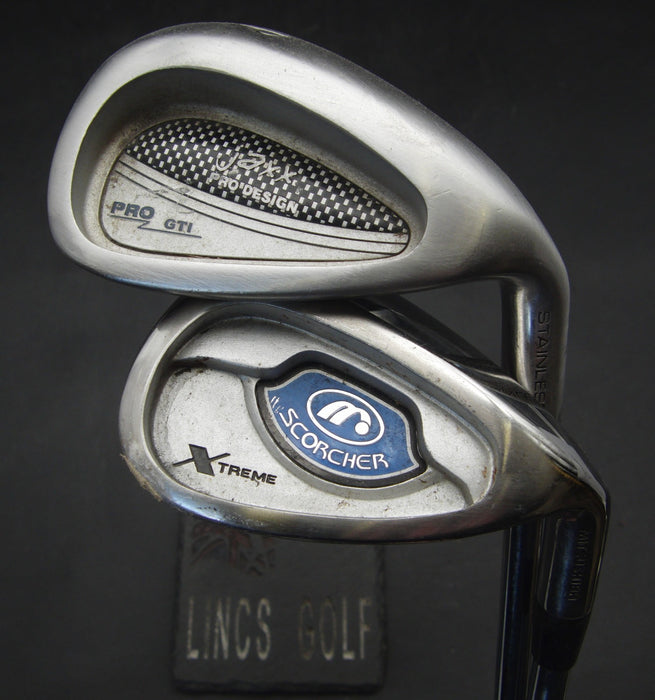 Set of 2 Jaxx Pro Design GTI and Xtreme Scorcher Sand & Pitching Wedges