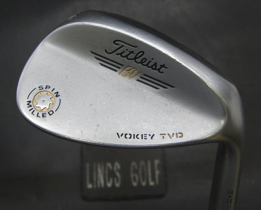 Titleist BV Vokey TVD Spin Milled 56° Sand Wedge Stiff Steel Shaft