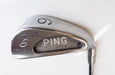 Ping Karsten I Black Dot 6 Iron  ZZ Lite Stiff Steel Shaft Ping Grip