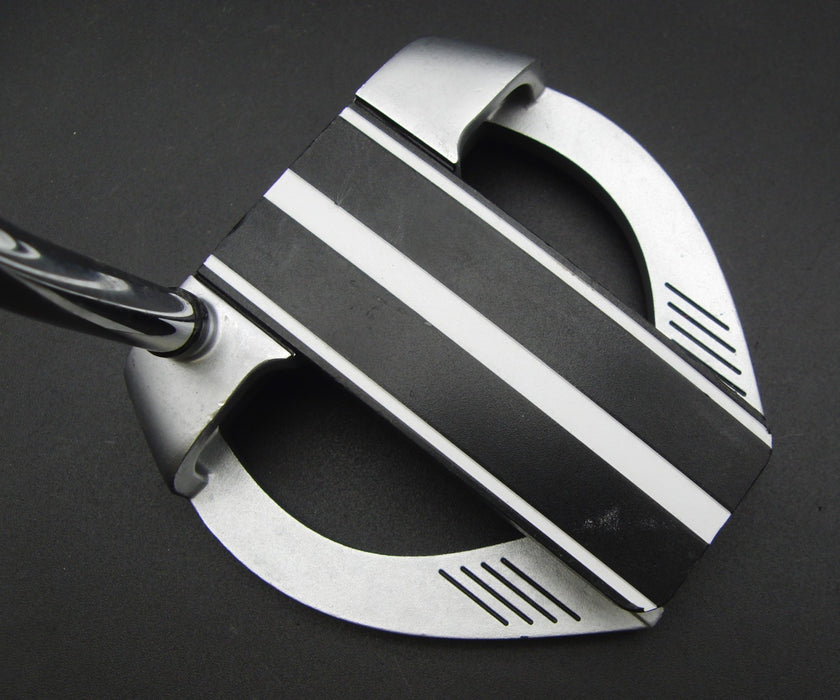 Odyssey Works Versa Marxman Fang Tank Putter 84cm Length Steel Shaft PSYKO Grip*