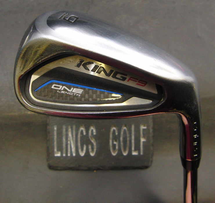 King Cobra F9 One Length 9 Iron Stiff Steel Shaft Golf Pride Grip