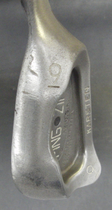 Ping Zing Karsten Black Dot 9 Iron Regular Steel Shaft Procise Grip