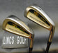 Set of 2 Dunlop Maxfli HI-BRID 3 & 4 Irons Stiff Graphite Shafts Dunlop Grips