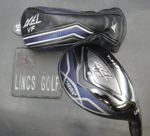 AXEL VF 21° 4 Hybrid Stiff Steel Shaft Black Grip + Head Cover
