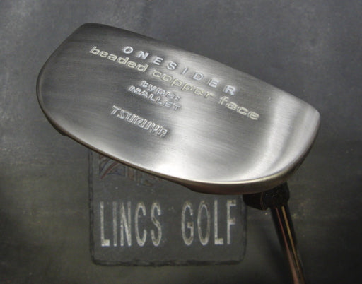 OneSider Beaded Copper Face Tsuruya Putter Steel Shaft 88.5cm Length