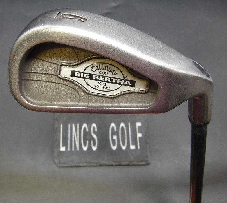 Callaway Big Bertha X-12 6 Iron Regular Graphite Shaft Golf Pride Grip