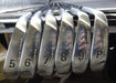 Set of 6x Bridgestone TourStage X-Blade CB 5-PW Irons Stiff Steel Shafts
