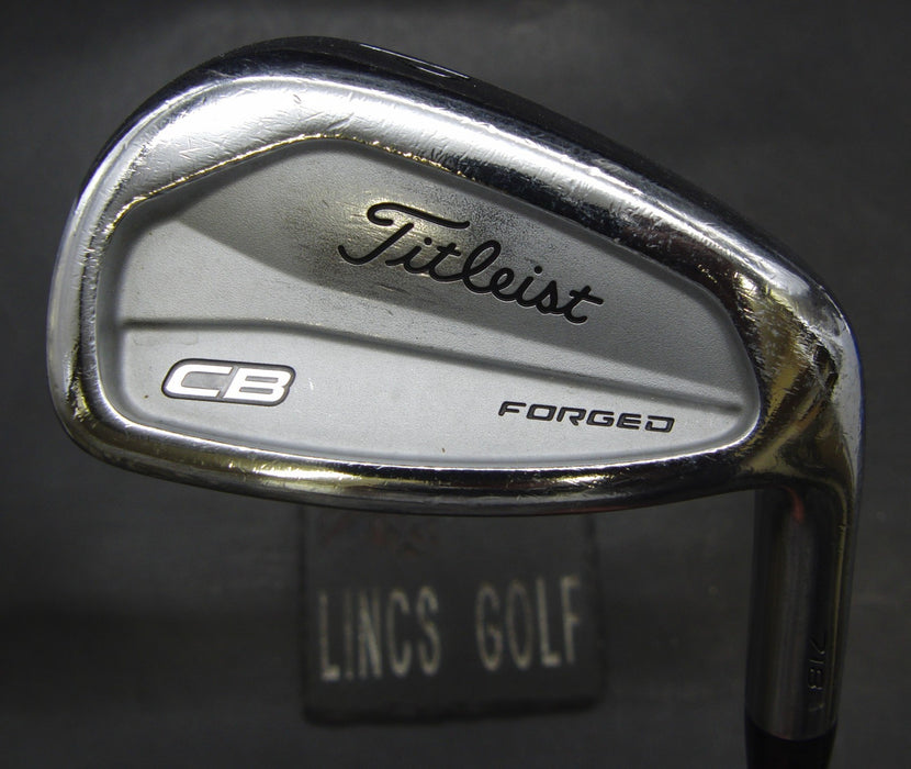 Titleist 718 CB Forged Pitching Wedge Extra Stiff Steel Shaft Golf Pride Grip