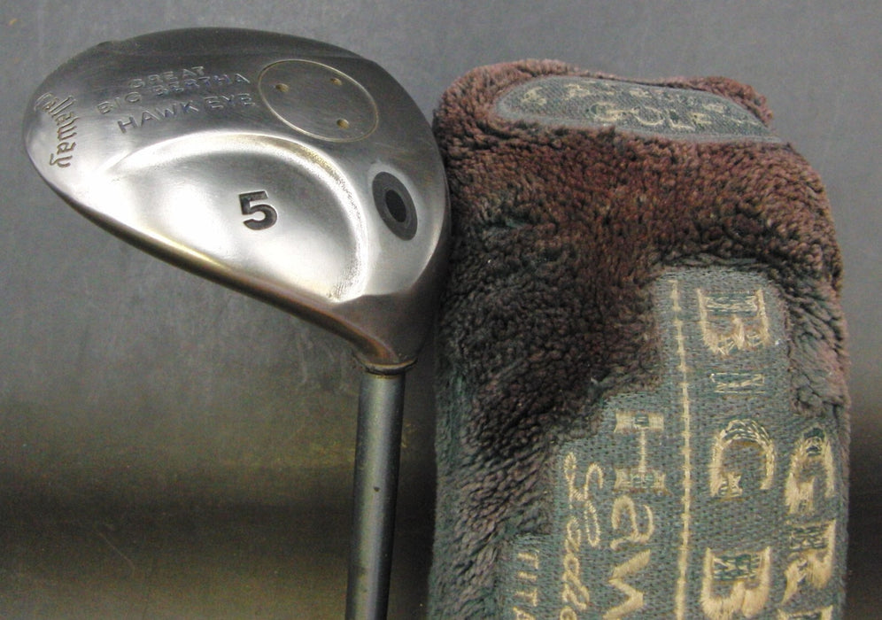 Callaway Big Bertha Hawk Eye 5 Wood Ladies Graphite Shaft Callaway Gems Grip +HC