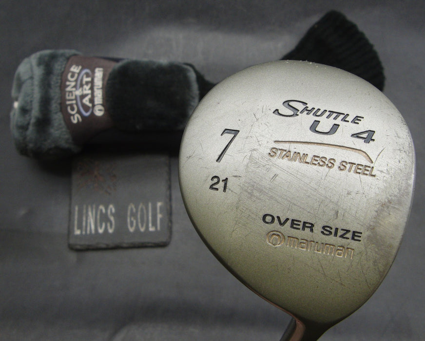 Maruman Shuttle Oversize 21° 7 Wood Regular Graphite Shaft Royal Grip + HC