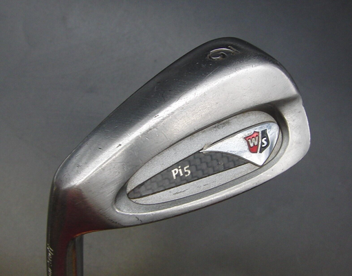 Left Handed Wilson Staff Pi5 9 Iron Stiff Flex Steel Shaft Wilson Staff Grip