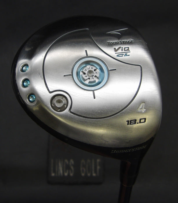Ladies Bridgestone Tourstage ViQ CL 18° 4 Wood Ladies Graphite Shaft T/S Grip