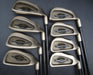 Polished Set of 8x Callaway Big Bertha Gold Irons 3-PW Regular Graphite Shafts
