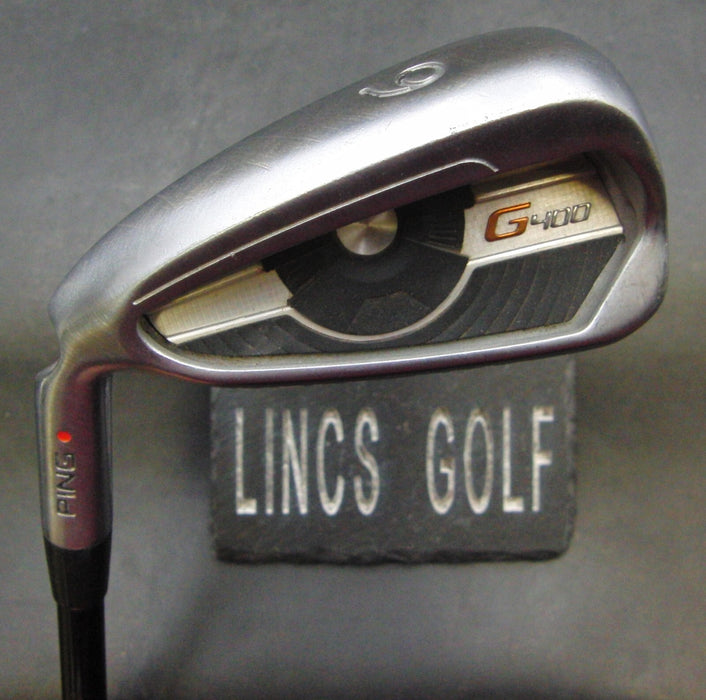Left-Handed Ping G400 Red Dot 6 Iron Regular Graphite Shaft With Grip