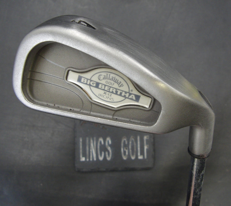 Callaway Big Bertha X-12 4 Iron Regular Steel Shaft Royal Grip