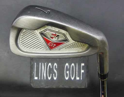 Wilson Staff Ci7 7 Iron Regular Steel Shaft Wilson Staff Grip