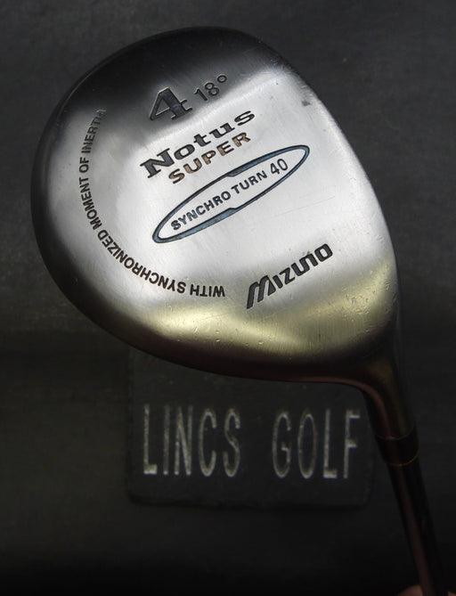 Mizuno Notus Super 18° 4 Wood Regular Graphite Shaft Mizuno Grip