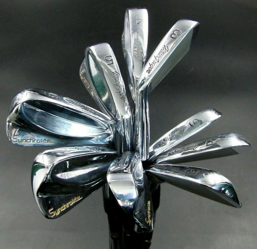 Vintage Ladies Set of 9 x MacGregor Synchrlite Irons 3-SW Ladies Steel Shafts