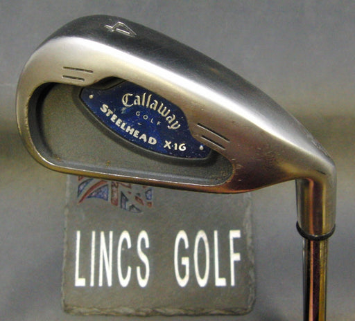 Callaway Steelhead X-16 4 Iron Senior Steel Shaft Callaway Grip