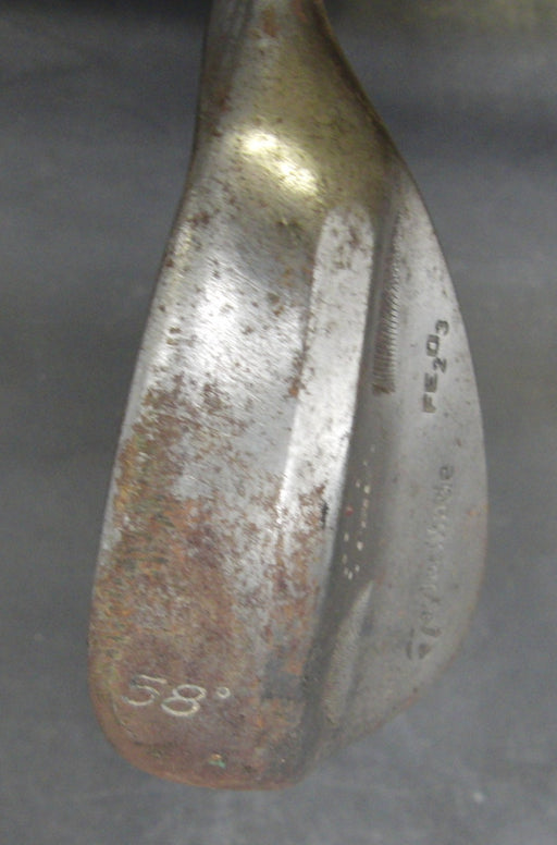 RAW TaylorMade Rac 58° Sand Wedge Stiff Steel Shaft Golf Pride Grip