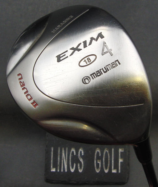 Maruman Exim Nano II 18° 4 Wood Regular Graphite Shaft Exim Grip