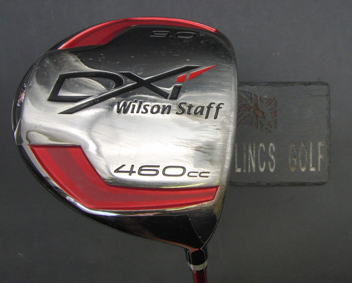 Wilson Staff DXI 460cc 9° Driver Stiff Graphite Shaft Wilson Staff Grip