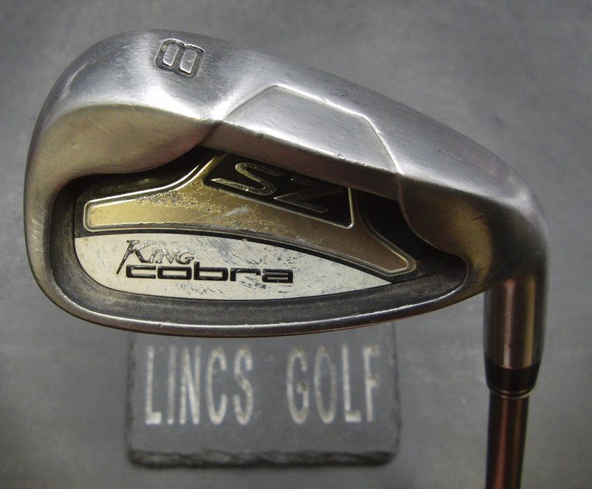 King Cobra SZ 8 Iron Seniors Graphite Shaft Cobra Grip