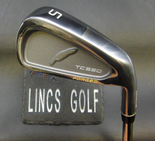 Japanese Fourteen TC550 Forged 5 Iron Stiff Steel Shaft Fourteen Grip