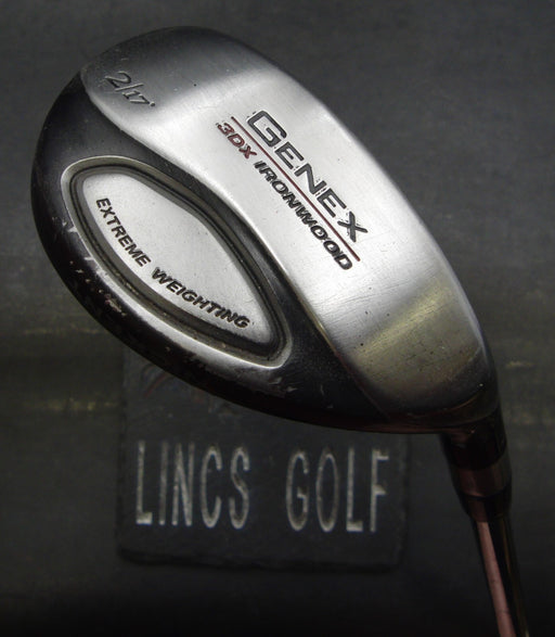Nickent Genex 3DX Ironwood 17° 2 Hybrid Uniflex Steel Shaft Lynx Grip