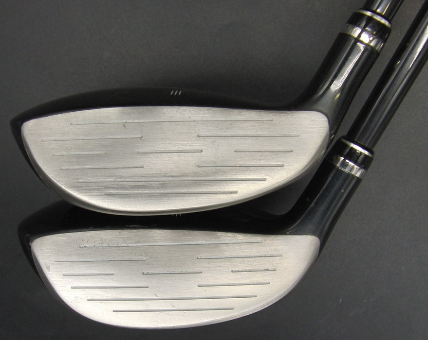 Set of 2 PRGR Hit iD 3 & 5 Woods Senior Graphite Shafts PRGR Grips