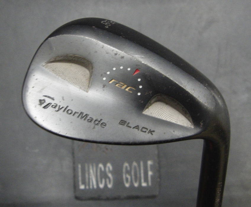 TaylorMade rac Black 58° Sand Wedge Stiff Steel Shaft TaylorMade Grip