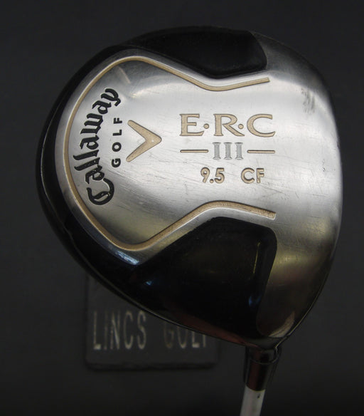 Callaway ERC III CF 9.5° Driver Stiff Graphite Shaft Golf Pride Grip
